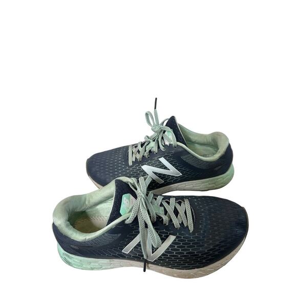 New Balance Sze 8 Boracay V4 Fresh Foam Running Sneaker Gray Blue Walking Travel - Picture 8 of 12